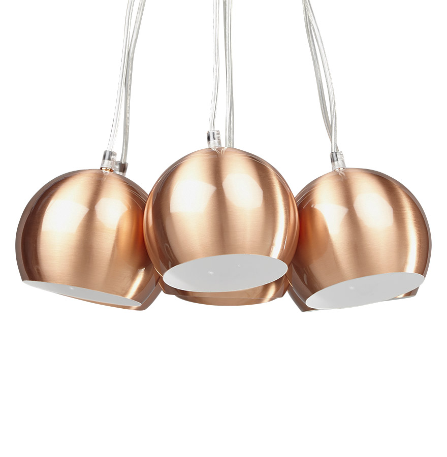 Alterego hanging light BILBO colour copper
