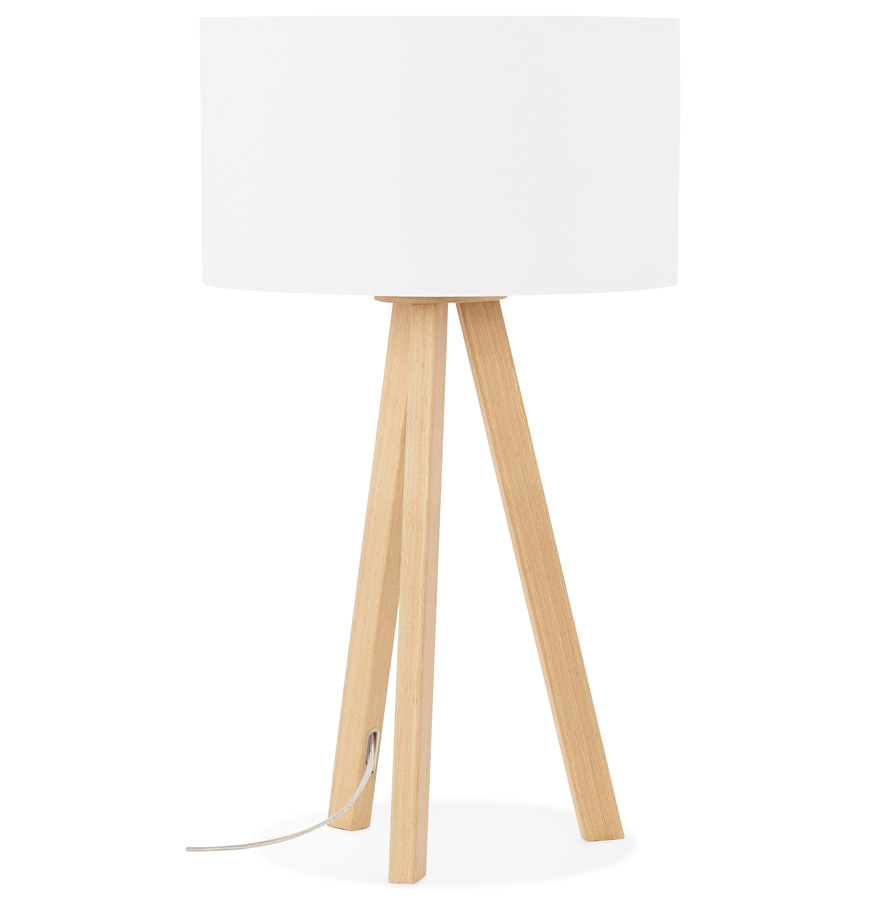 Alterego Table Lamp SPRING Frame Colour Natural Colour White