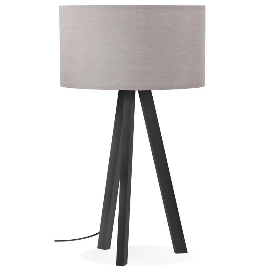 Alterego table lamp SPRING MINI frame colour black colour grey