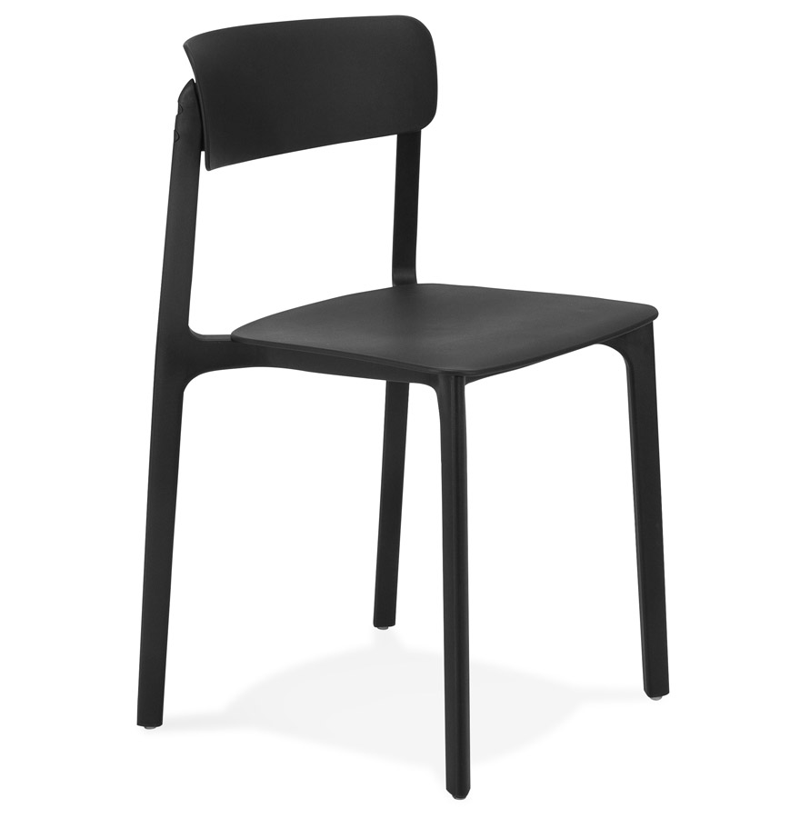 Black Plastic 'TROPICAL' Indoor / Outdoor Chair