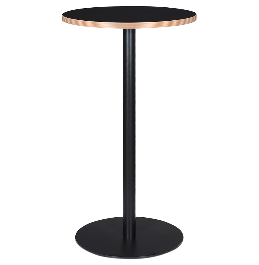 Black 'POLLUX ROUND' eater - Ø 60 cm