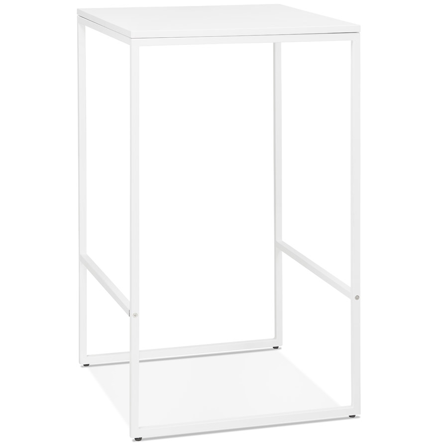 White 'ORTOS' industrial style high table ideal for professionals