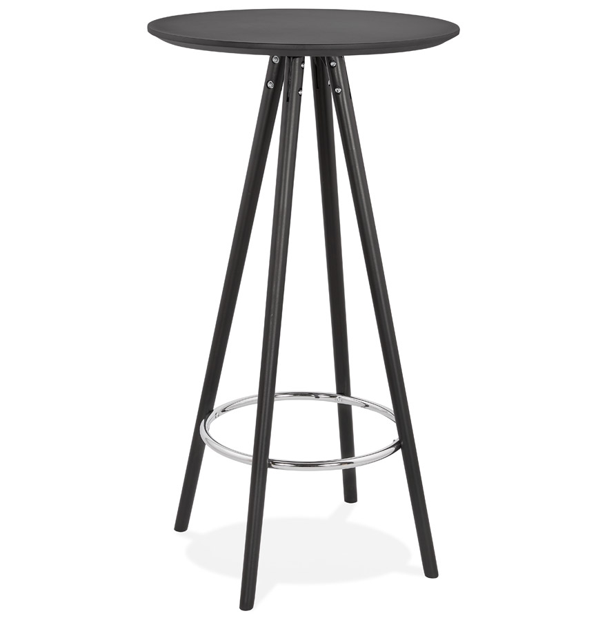 Alterego Standing Table GALA Frame Colour Black Table Top Black
