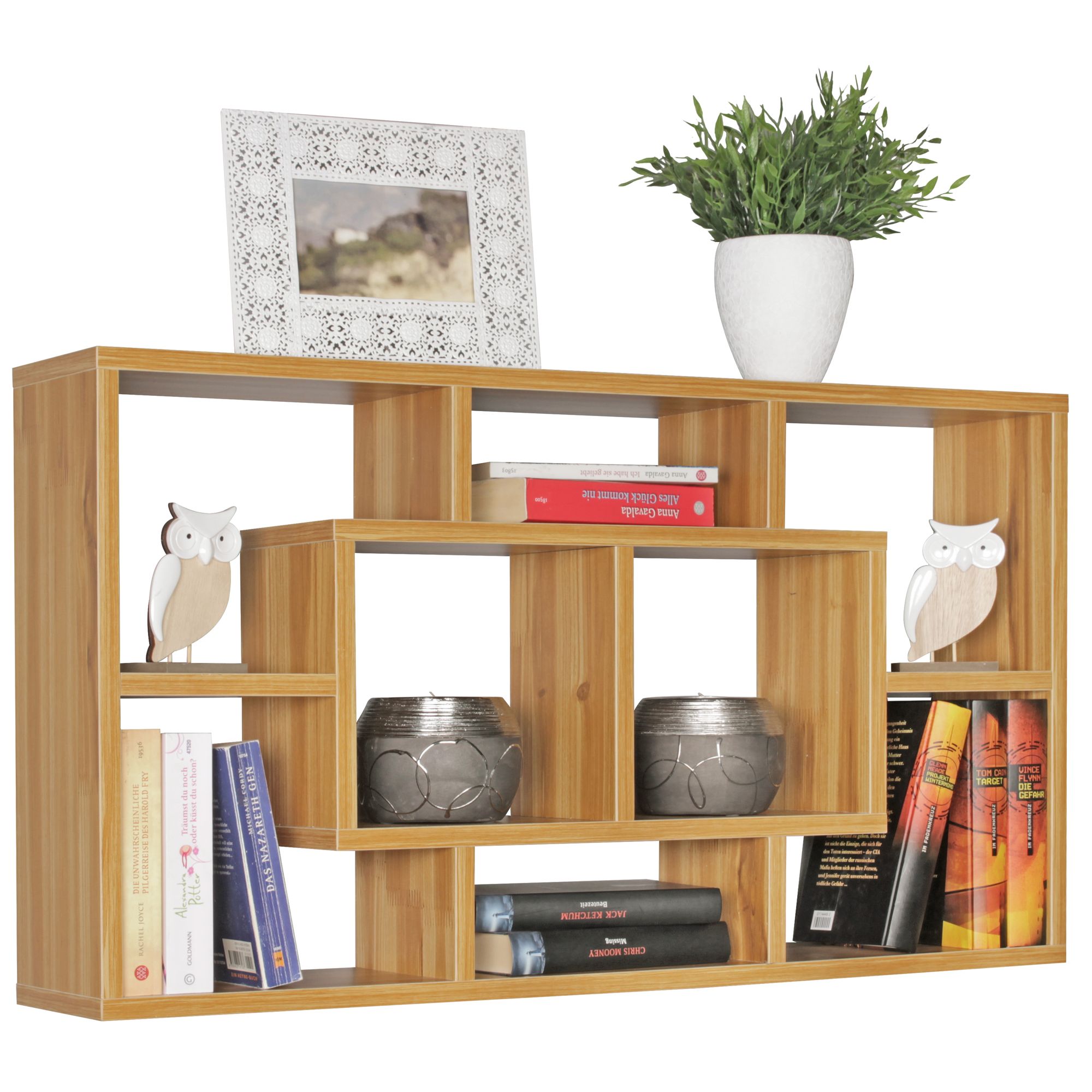 Shelf alex beech 85 x 47,5 x 16 cm mdf-wood pegboard modern
