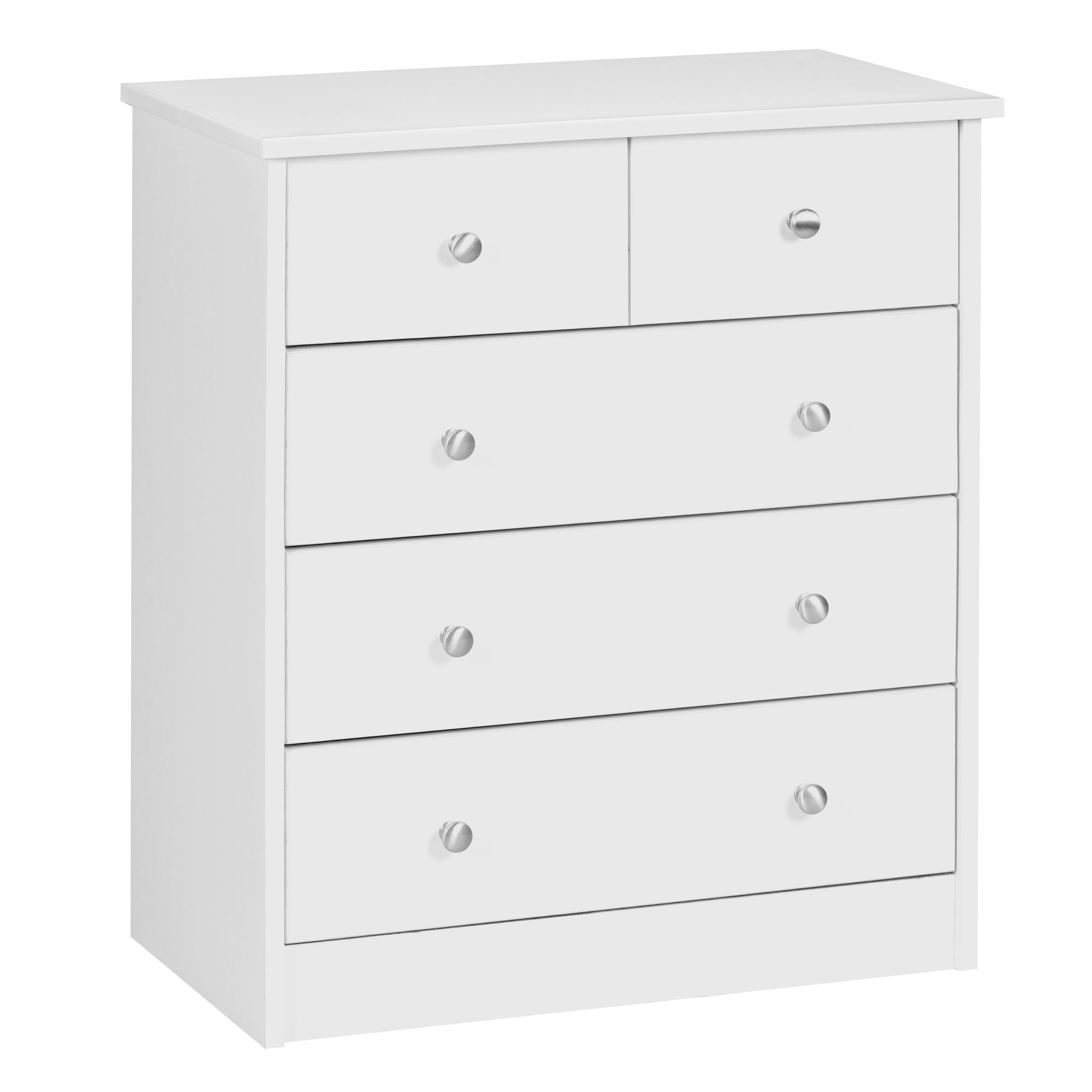 Chest white 60 x 70 x 35 cm sideboard sideboard with 5 drawers