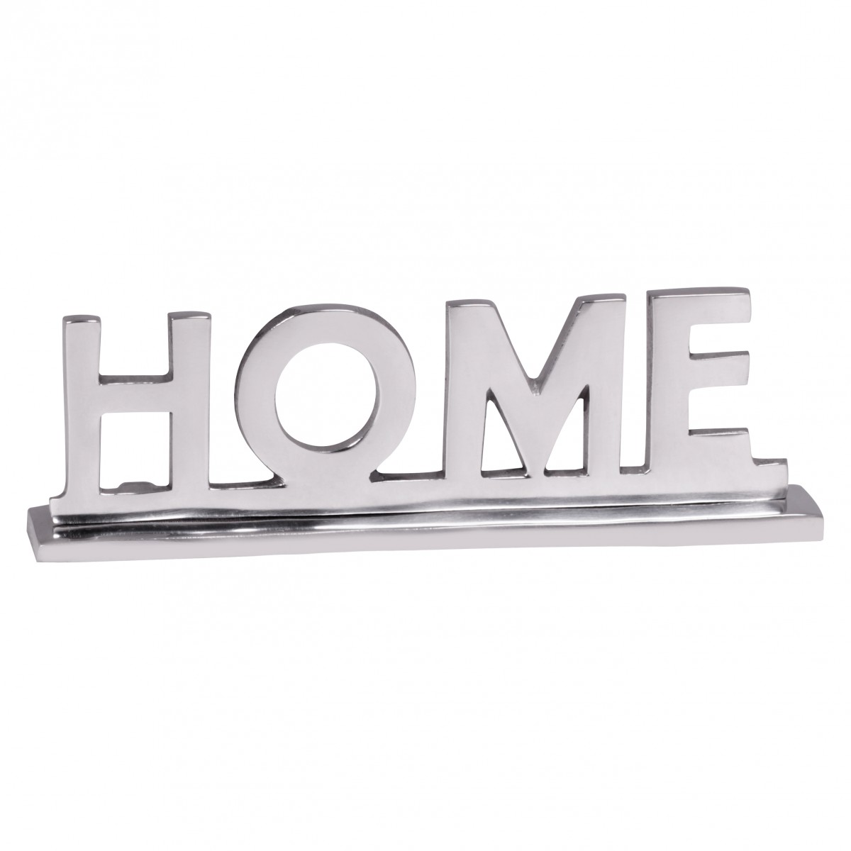 Home decoration lettering design living room dining table decoration apartment aluminum aluminum living decoration silver 22 cm