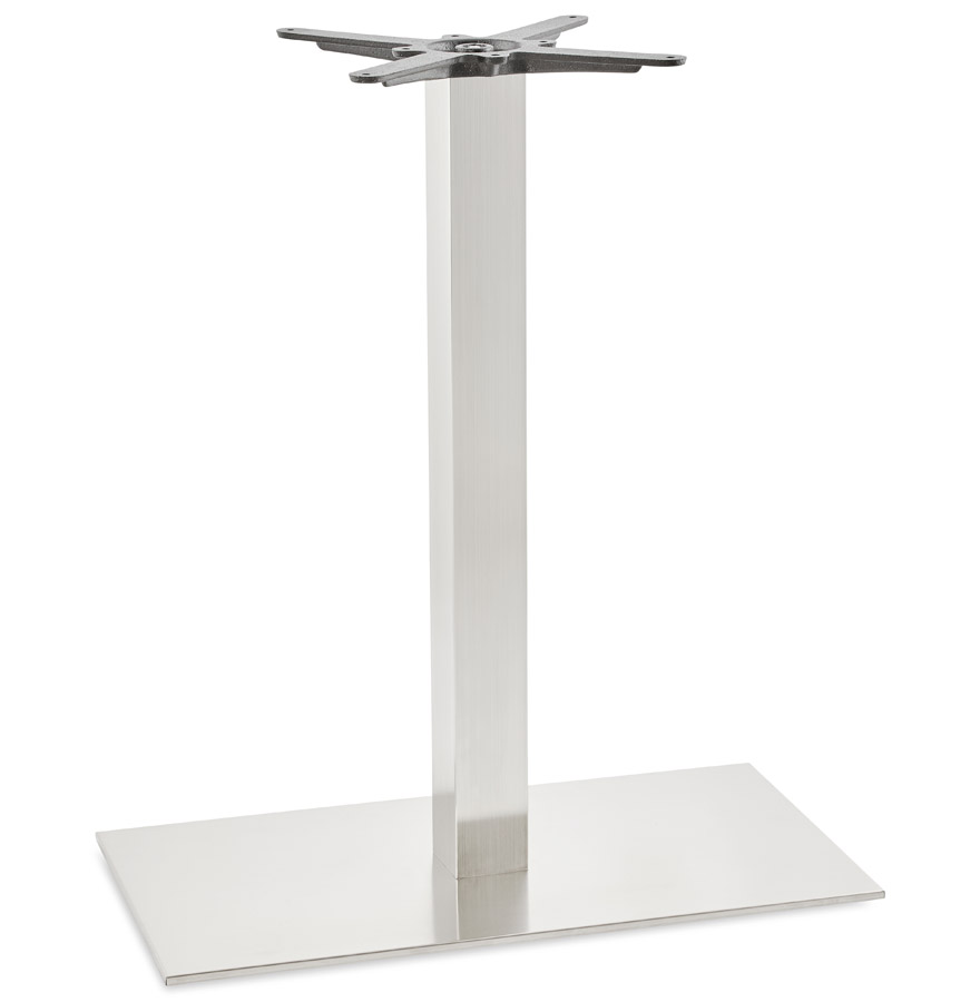 'KARO XL' 90 Brushed Steel Table Leg