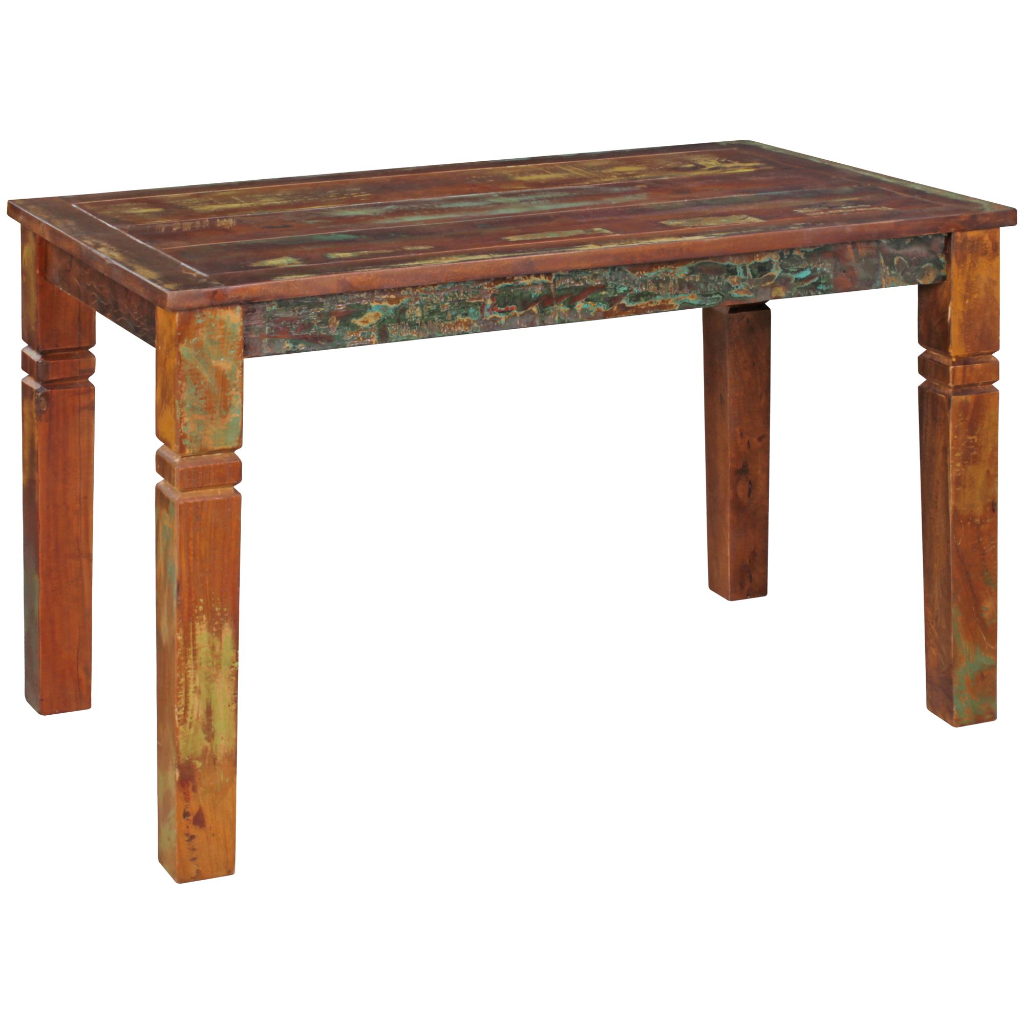 Dining table kalkutta 120 x 70 x 76 cm mango shabby chic solid wood