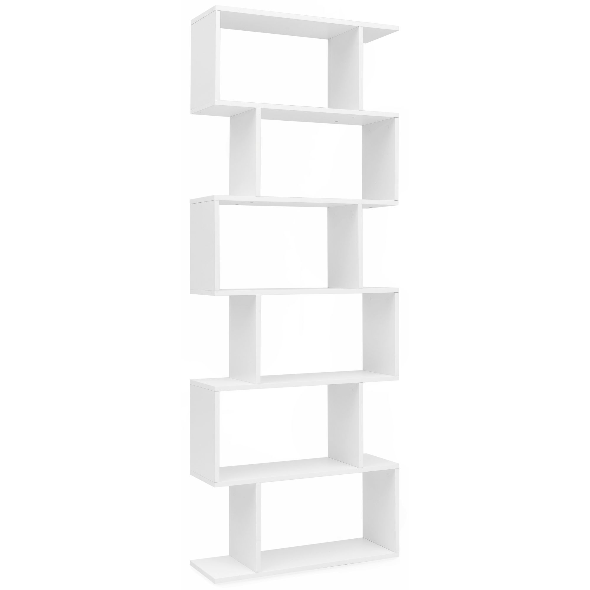 Bookcase wl5.691 70 x 23,5 x 190,5 cm white