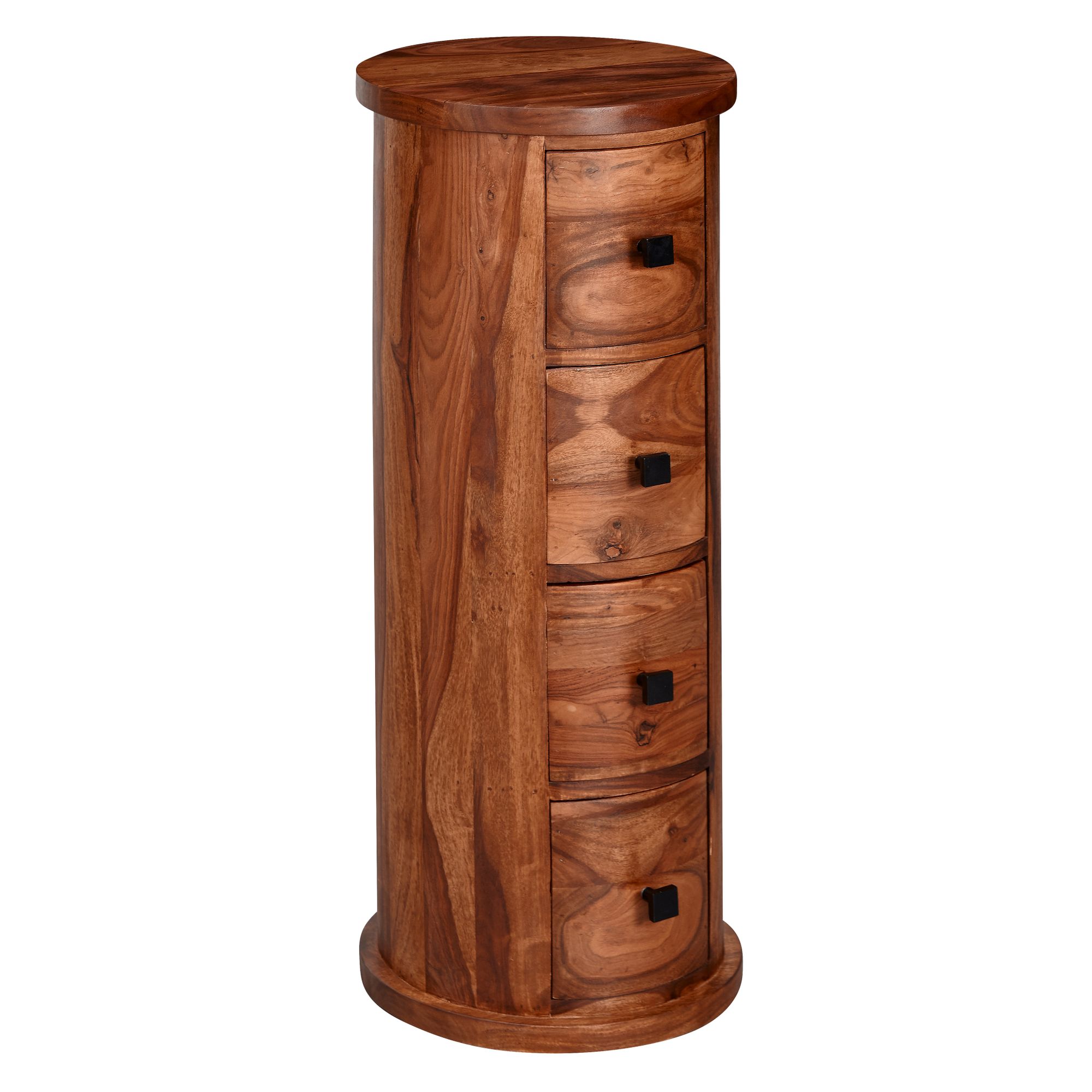 Design sideboard sheesham solid wood 35x85x35 cm